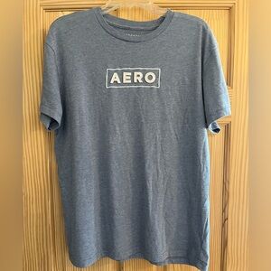 Aeropostale Blue Short Sleeve Crew Neck Tee‎ Size Large